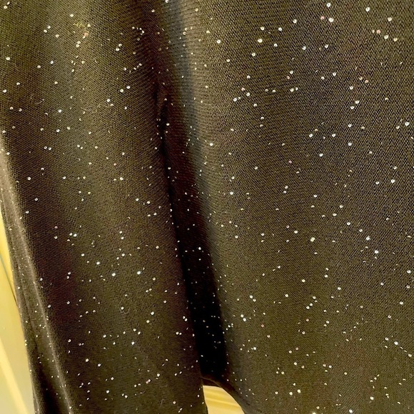 St John Black Sparkle Vneck Wool Sweater NEW WITHOUT TAGS. size L - Picture 7 of 12